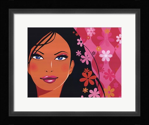 Framed Flower Power Print