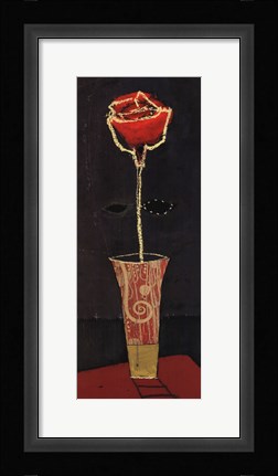 Framed Rose Glamour Print