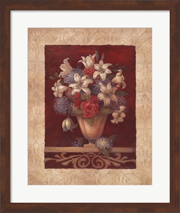 Framed Arlene&#39;s Bouquet II Print