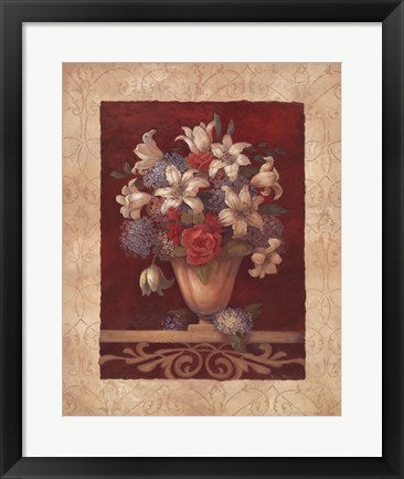 Framed Arlene&#39;s Bouquet II Print