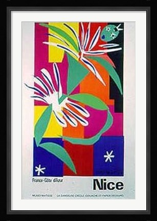 Framed Cote D'azur (Le) Print