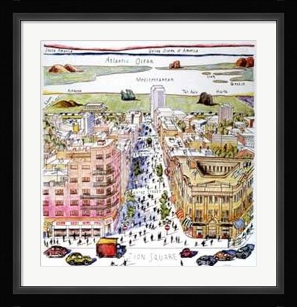 Framed Jerusalem Print