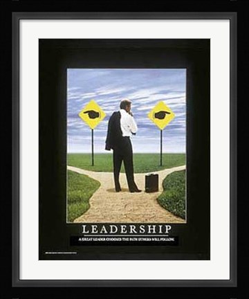 Framed Leadership Print
