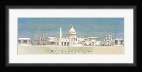 Framed Washington Dc Print