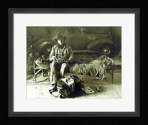 Framed Dave, 7Am - Ranch 10-81 (Last of a Breed Print