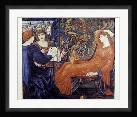 Framed Laus Veneris Print