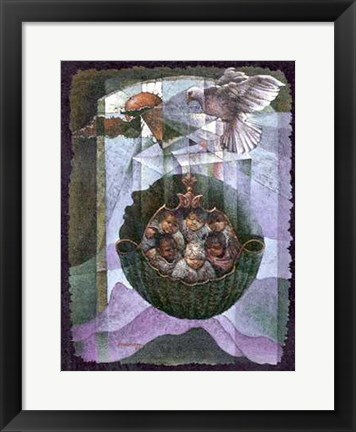 Framed We Are the World Print