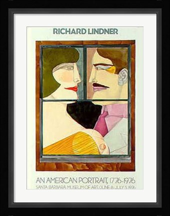 Framed American Portrait (Le) Print