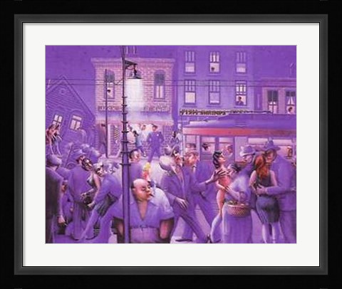 Framed Casey Mae in the Street Print