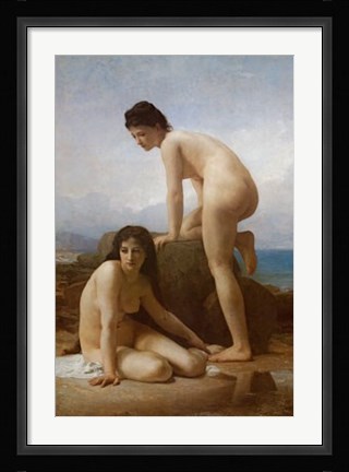 Framed Bathers Print