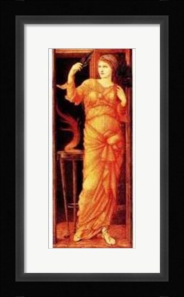 Framed Sibylla Delphica Print