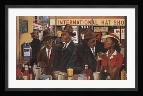 Framed Commerce Street Print