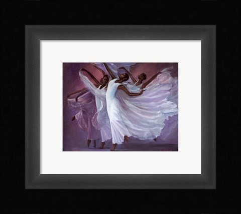 Framed Angel Wings Print