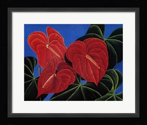 Framed Jungle Heart Print