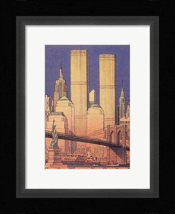 Framed New York Print