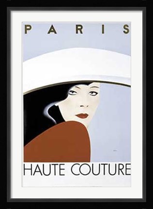 Framed Haute Couture Print