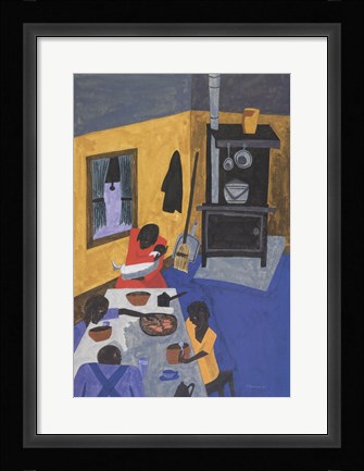 Framed This is a Family Living in Harlem Print