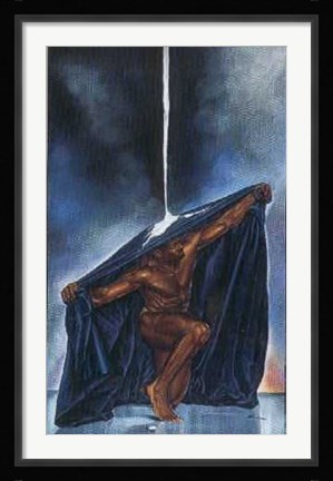 Framed Stay Black Print