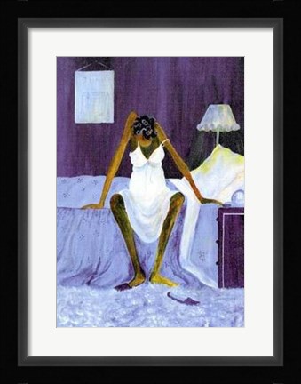 Framed Blue Monday Print