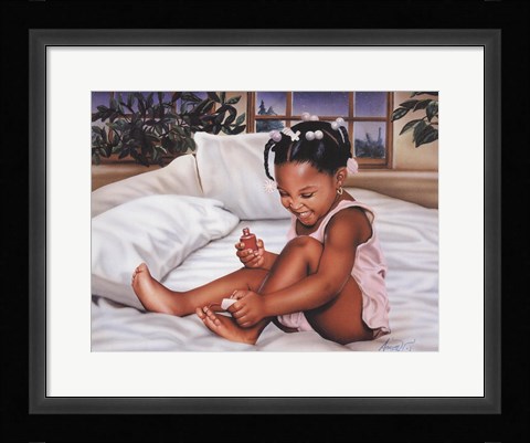 Framed Getting Her Groove Back Print