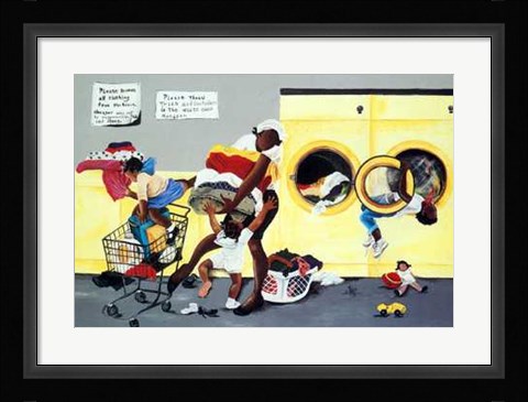 Framed Spin Cycle Print