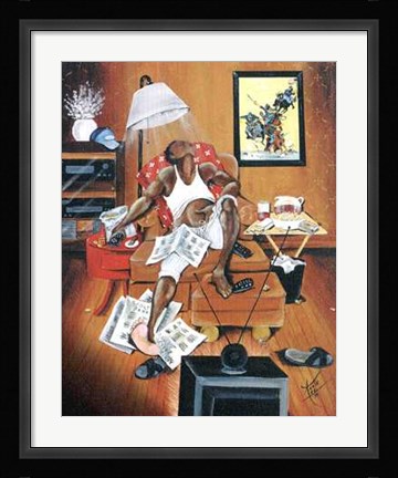 Framed in Control Print