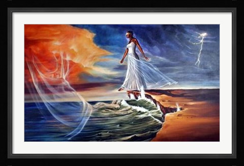 Framed Step Out on Faith Print