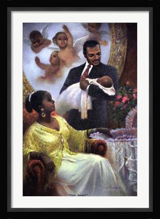 Framed Our Little Angel Print