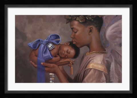 Framed Heaven Sent (Boy) Print