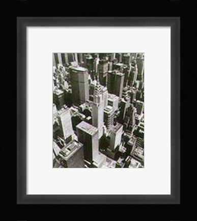 Framed Chrysler Building Print