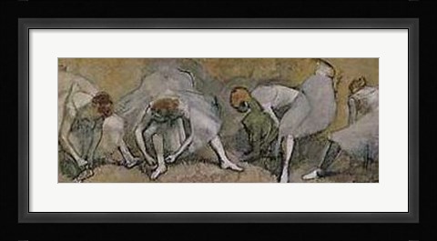 Framed Frieze of Dancers Print