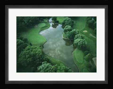 Framed Achievement - Golf Course Print