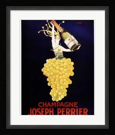 Framed Champagne Print