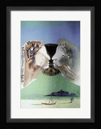 Framed Chalice of Love (Le) Print