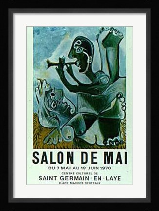 Framed Salon De Mai Print