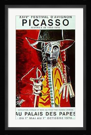 Framed XXIV Festival D'avignon Print