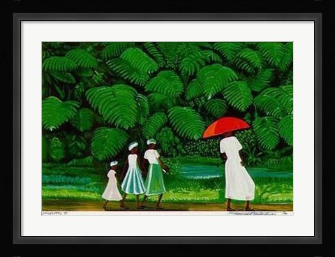 Framed Daughters (Le-Seri) Print