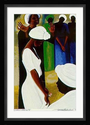 Framed Sharon's Blessings (Le) Print