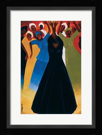 Framed Velvet Spirit (Le) Print