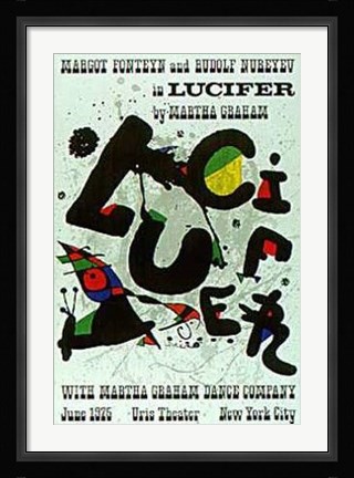 Framed Lucifer Print
