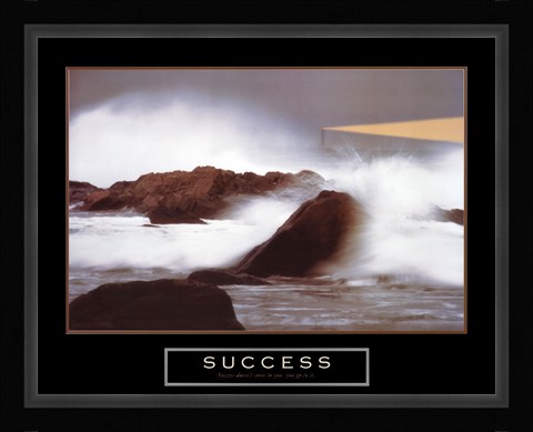 Framed Success - Lighthouse Print