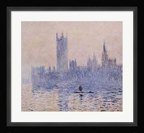 Framed Houses of Parliament Print