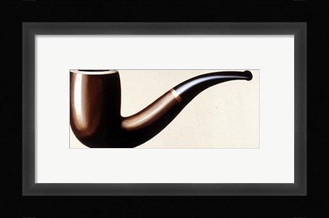 Framed La Trahison Des Images, 1929 Print