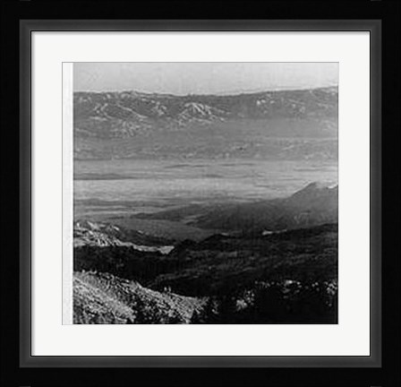 Framed Desert Valley Print