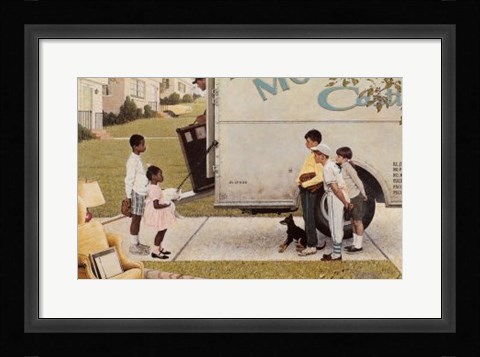 Framed Moving in Print