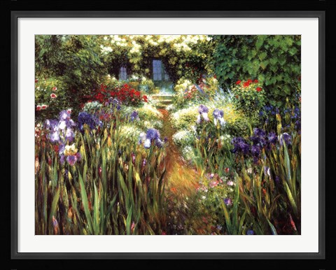 Framed Secluded Garden Print