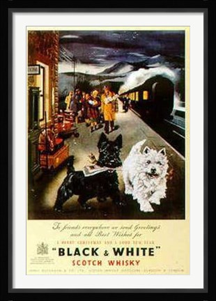 Framed Scottie Print