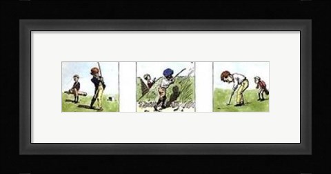 Framed Getting the Hang of it Print