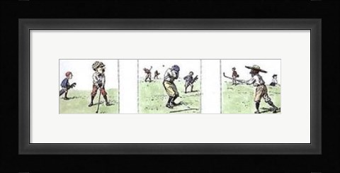 Framed Fore!!! Print