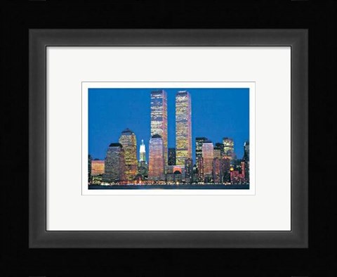 Framed World Trade Center Print